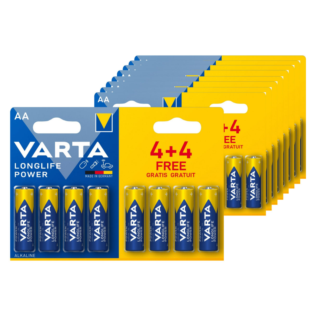 Varta AA Longlife Power LR6 (8 x 20 Stück)
