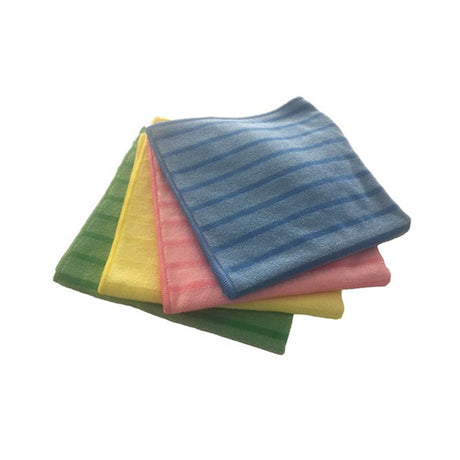 Vileda Mikrofasertuch Microtuff Universal | Packung mit 10 Stück | rot