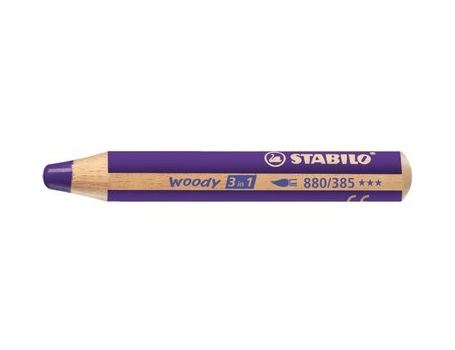 Stabilo Holzstift – 3 in 1 – Violett