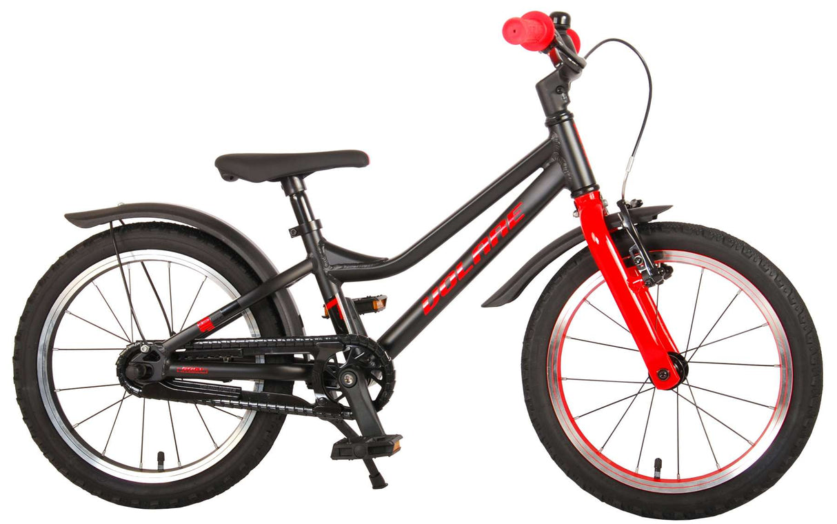 Volare Blaster Children's Bike - Jungen - 16 Zoll - Schwarz Red - Prime Collection
