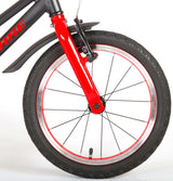 Volare Blaster Children's Bike - Jungen - 16 Zoll - Schwarz Red - Prime Collection