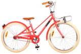 Volare Melody Children's Bike Girls 24 Inch Coral Red Prime Collection