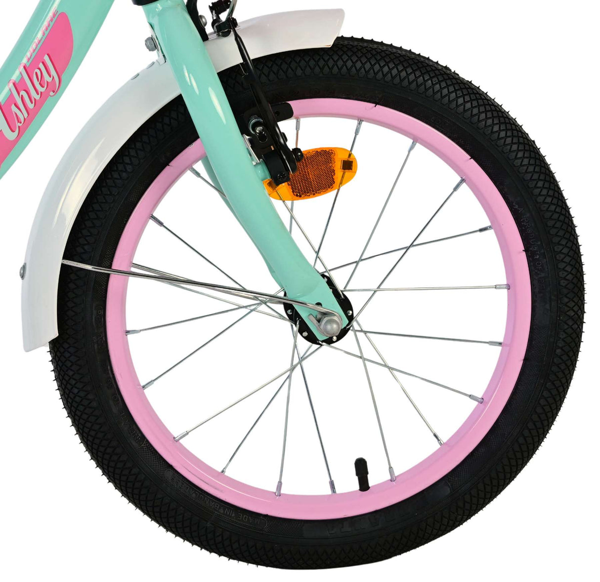 Volare Ashley Kinderfahrrad – Mädchen – 16 Zoll – Grün