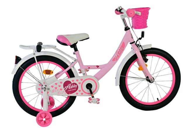 Volare Ashley Kinderfahrrad – Mädchen – 18 Zoll – Rosa