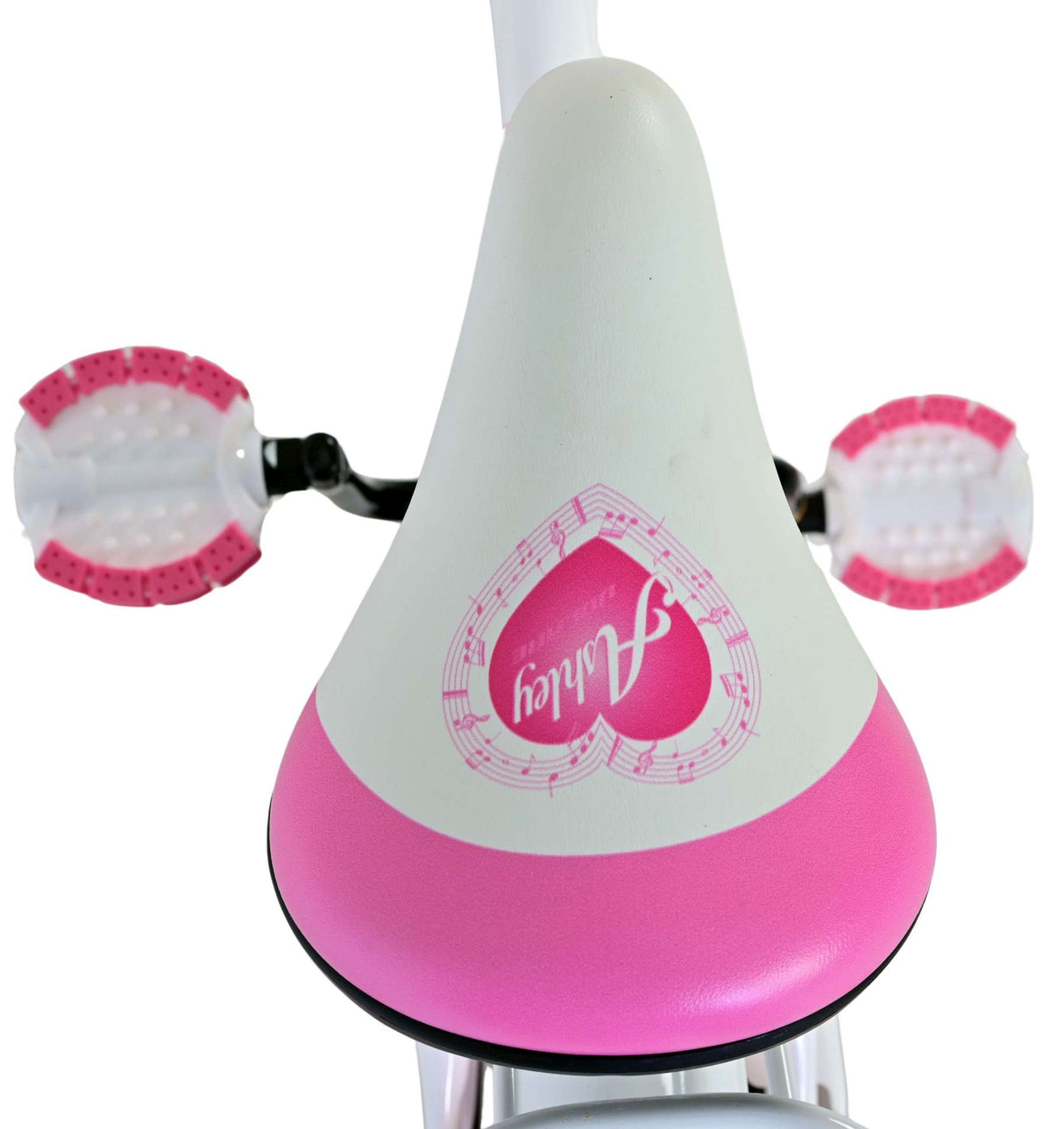 Volare Ashley Kinderfahrrad – Mädchen – 18 Zoll – Weiß