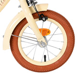 Volare Ashley Kinderfahrrad – Mädchen – 12 Zoll – Creme