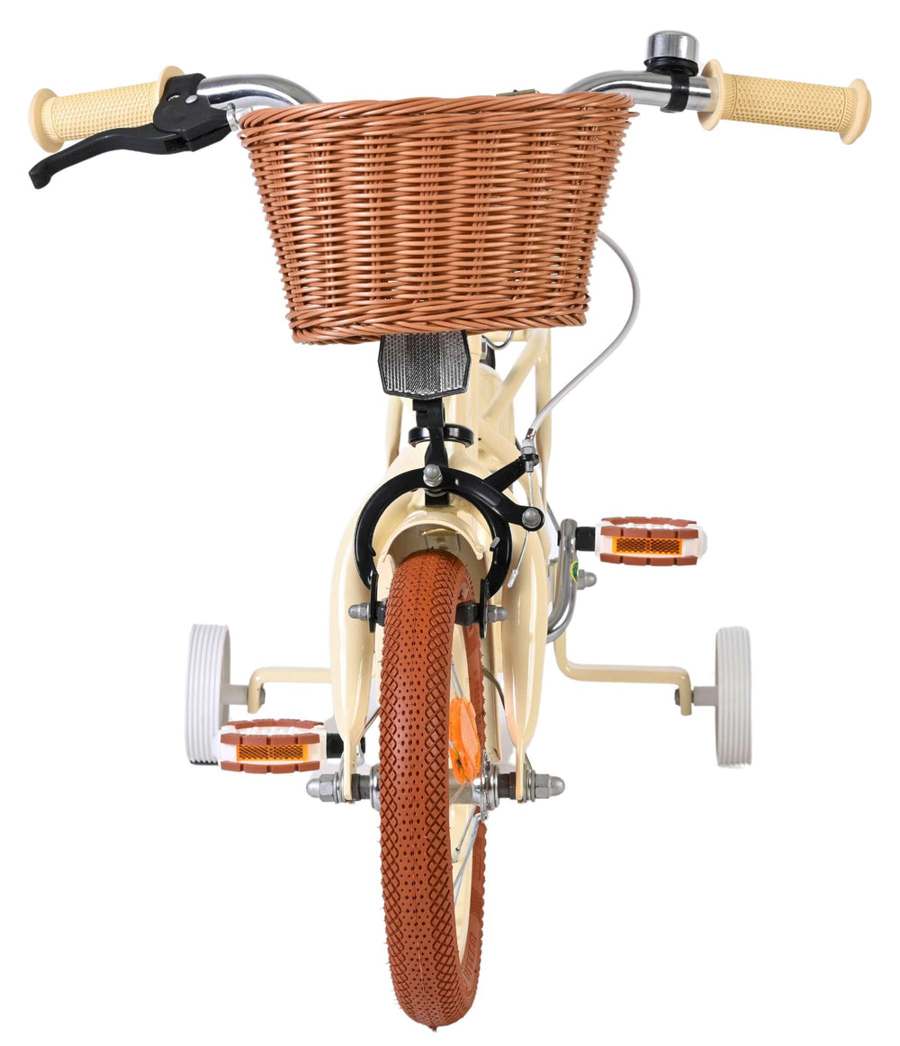 Volare Ashley Kinderfahrrad – Mädchen – 12 Zoll – Creme