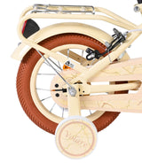 Volare Ashley Kinderfahrrad – Mädchen – 12 Zoll – Creme – zwei Handbremsen