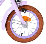 Volare Ashley Kinderfahrrad – Mädchen – 12 Zoll – Flieder