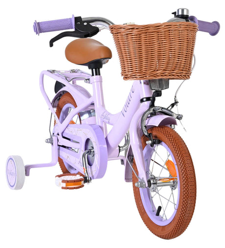 Volare Ashley Kinderfahrrad – Mädchen – 12 Zoll – Flieder