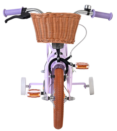 Volare Ashley Kinderfahrrad – Mädchen – 12 Zoll – Flieder
