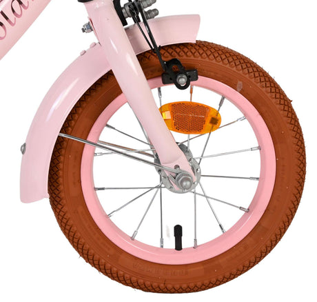 Volare Ashley Kinderfahrrad – Mädchen – 12 Zoll – Pink – zwei Handbremsen