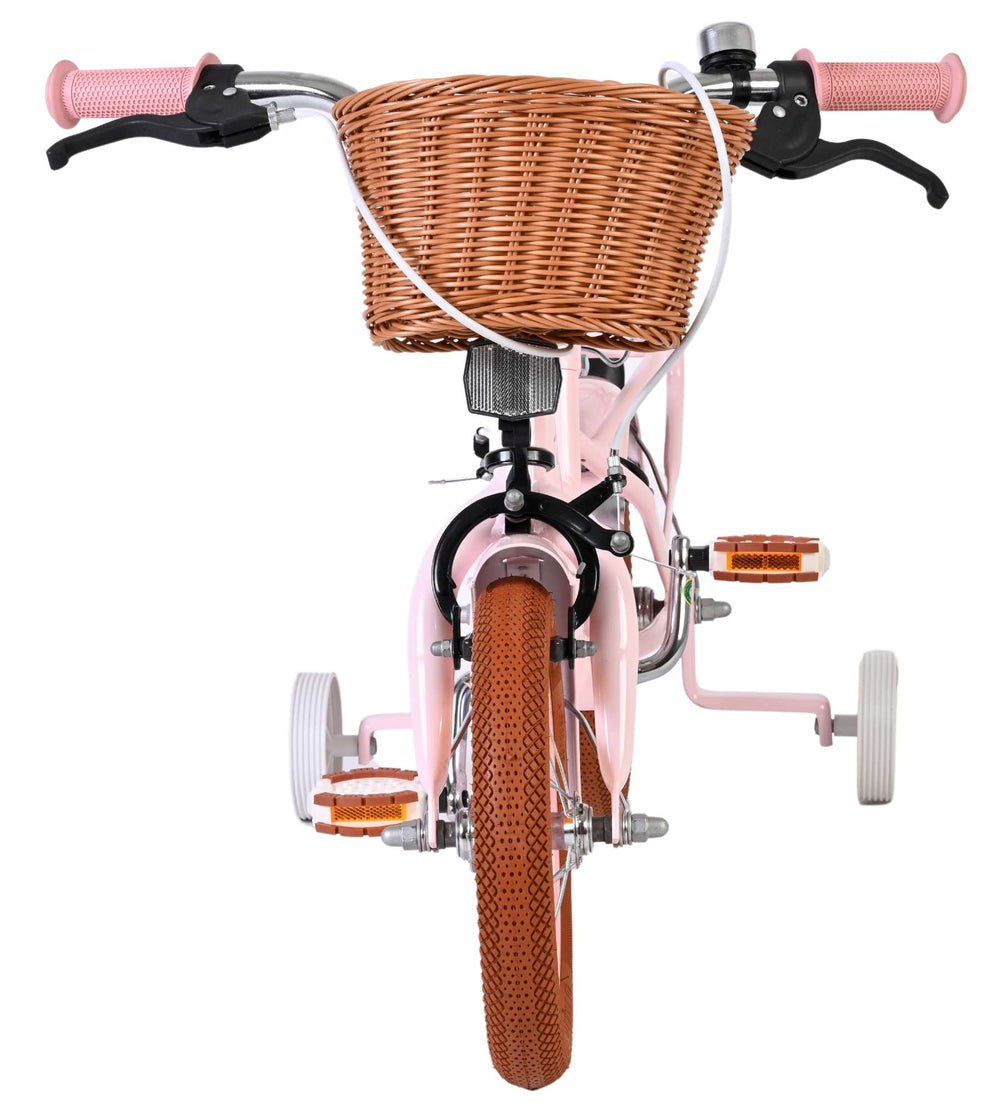 Volare Ashley Kinderfahrrad – Mädchen – 12 Zoll – Pink – zwei Handbremsen