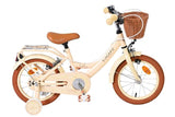 Volare Ashley Kinderfahrrad – Mädchen – 14 Zoll – Creme – zwei Handbremsen