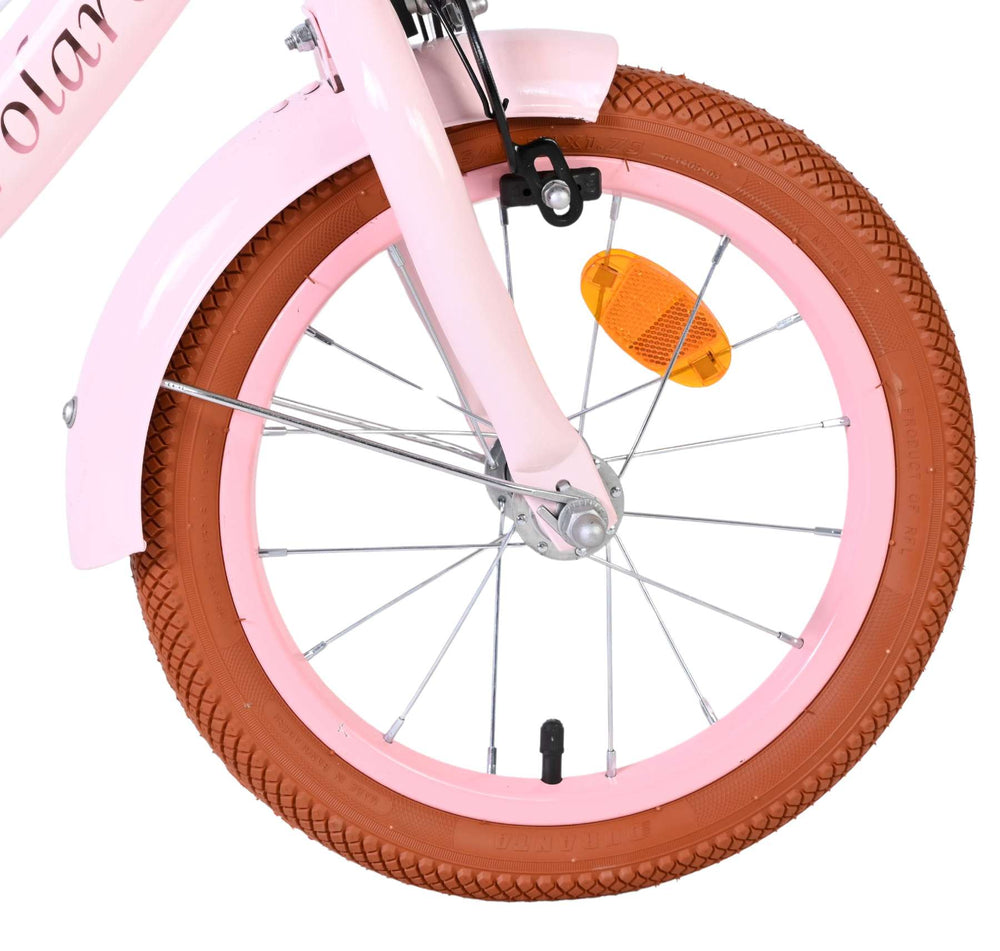 Volare Ashley Kinderfahrrad – Mädchen – 14 Zoll – Pink – zwei Handbremsen