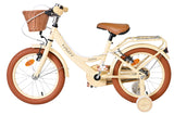 Volare Ashley Kinderfahrrad – Mädchen – 16 Zoll – Creme – zwei Handbremsen