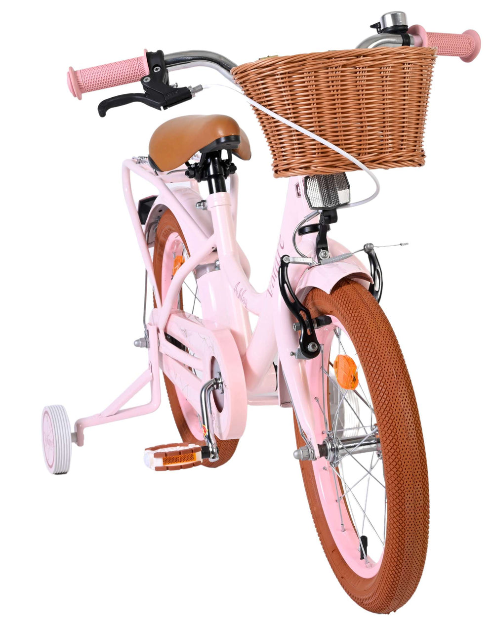 Volare Ashley Kinderfahrrad – Mädchen – 16 Zoll – Rosa
