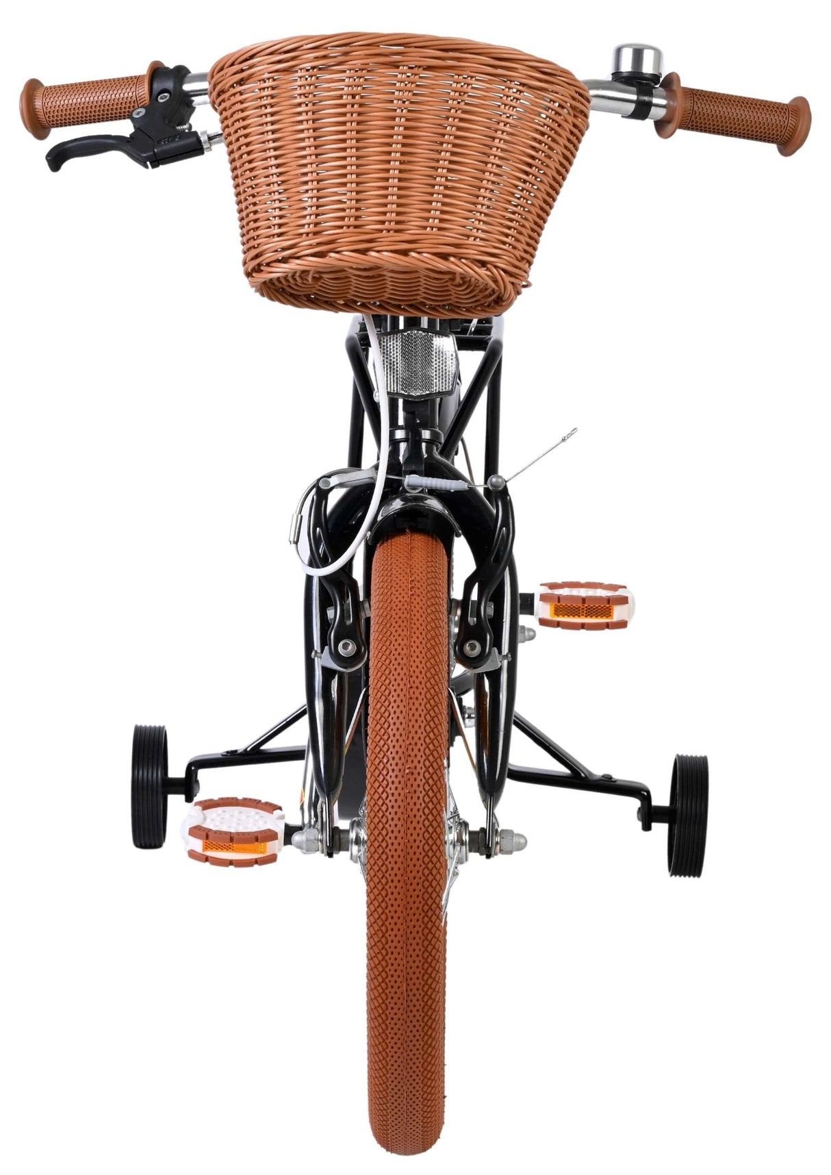 Volare Ashley Kinderfahrrad – Mädchen – 16 Zoll – Schwarz