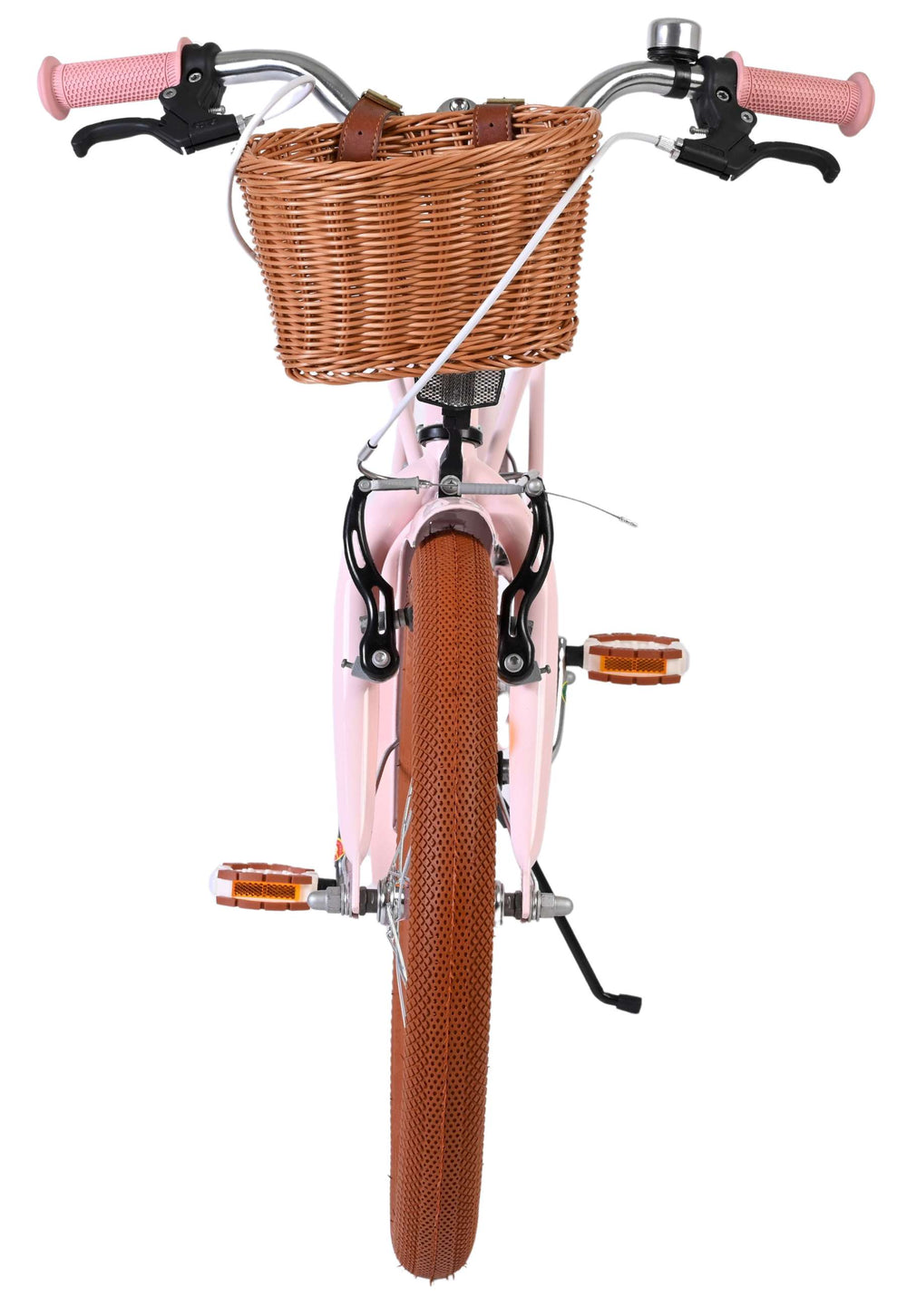 Volare Ashley Kinderfahrrad – Mädchen – 18 Zoll – Pink – zwei Handbremsen