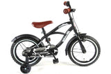 Volare Black Cruiser Børnecykel - Drenge - 14 tommer - Sort - 95% samlet