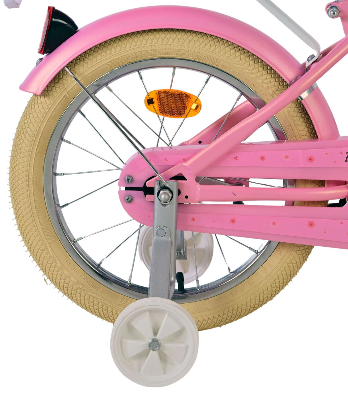 Volare Blossom Kinderfahrrad – Mädchen – 16 Zoll – Rosa