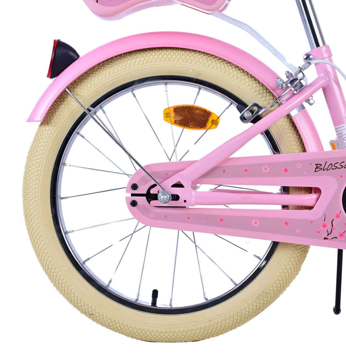 Volare Blossom Children's Bicycle - Mädchen - 18 Zoll - Pink - Zwei Handbremsen
