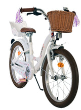 Volare Blossom Kinderfahrrad - Mädchen - 18 Zoll - Weiß