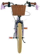 Volare Blossom Kinderfahrrad – Mädchen – 18 Zoll – Lila – zwei Handbremsen