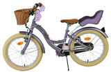 Volare Blossom Kinderfahrrad – Mädchen – 18 Zoll – Lila – zwei Handbremsen