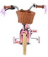 Volare Blossom Kinderfahrrad – Mädchen – 12 Zoll – Rosa