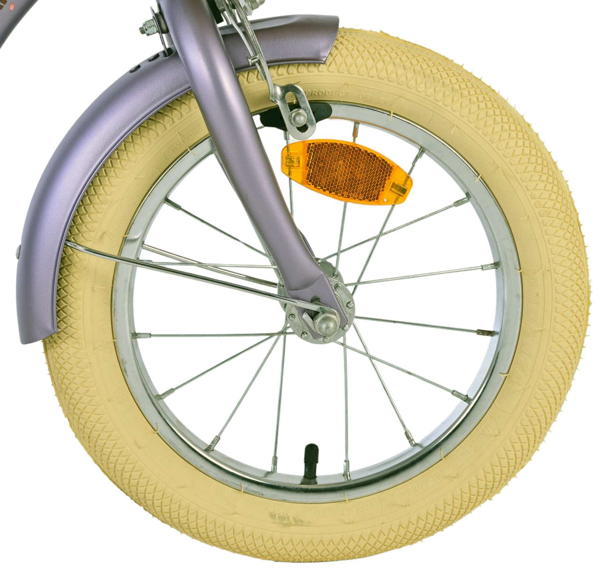 Volare Blossom Kinderfahrrad – Mädchen – 14 Zoll – Lila