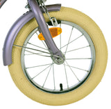 Volare Blossom Kinderfahrrad – Mädchen – 14 Zoll – Lila – zwei Handbremsen