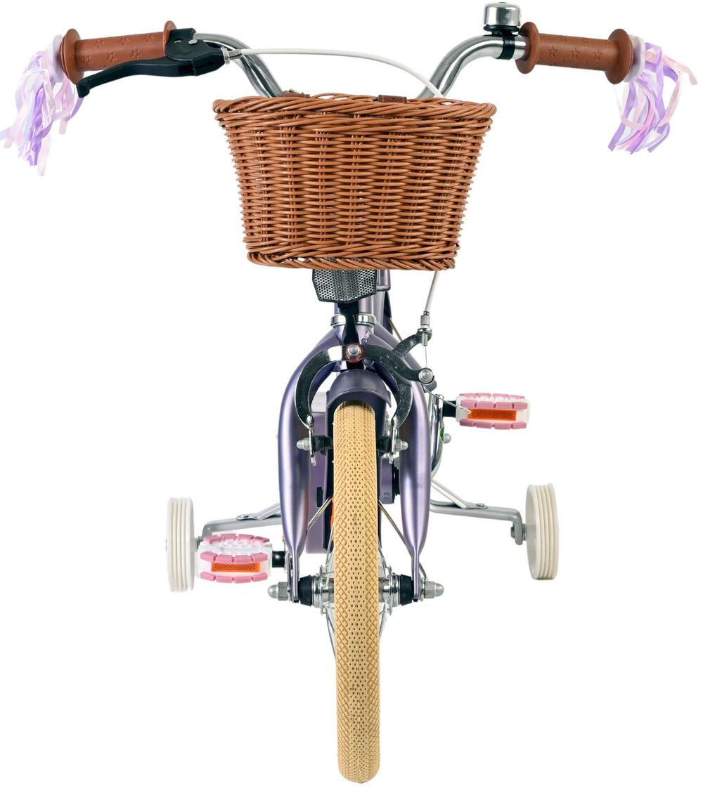 Volare Blossom Kinderfahrrad – Mädchen – 14 Zoll – Lila