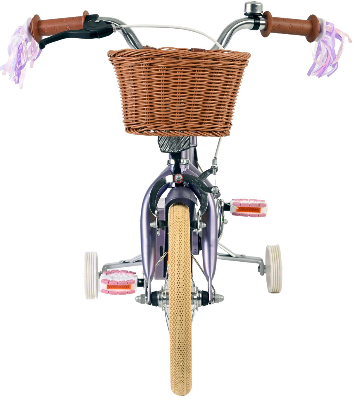 Volare Blossom Kinderfahrrad – Mädchen – 14 Zoll – Lila