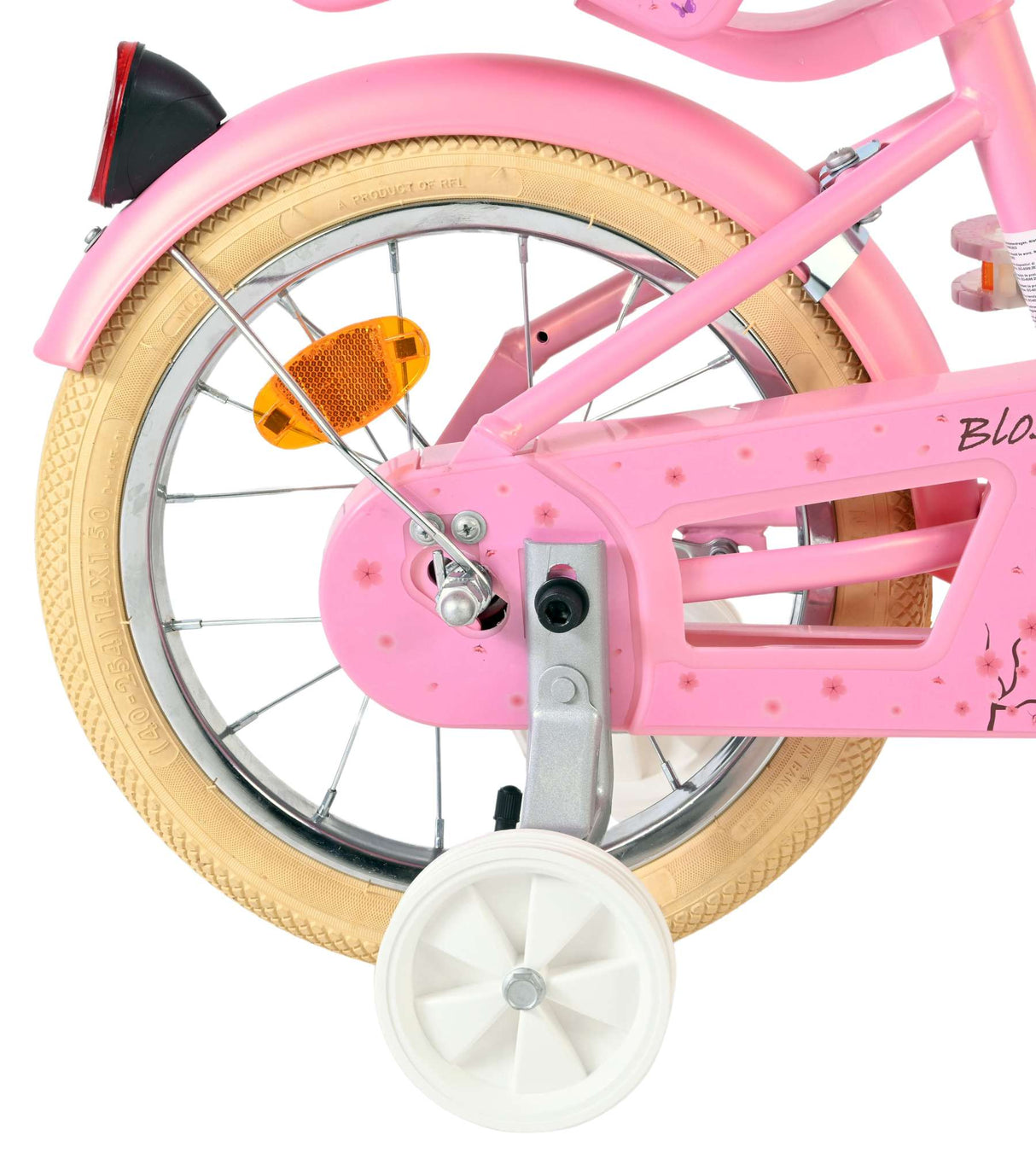 Volare Blossom Kinderfahrrad – Mädchen – 14 Zoll – Rosa