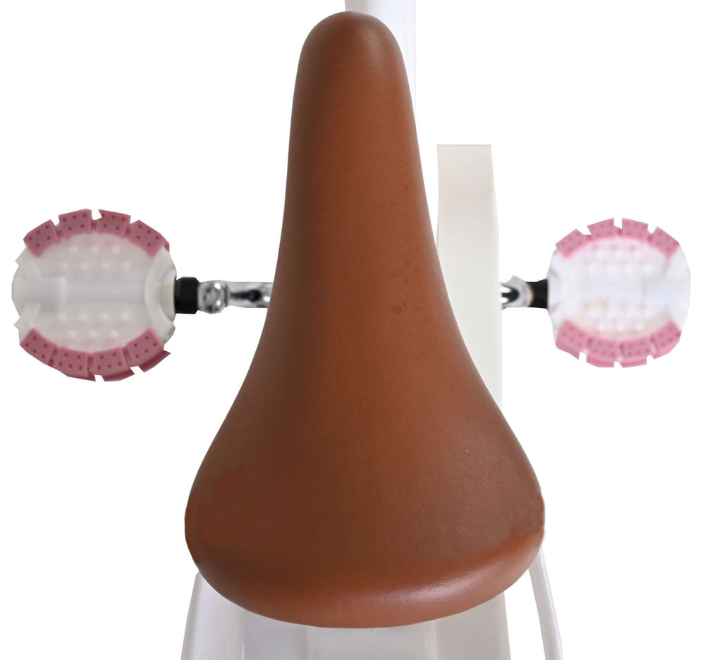Volare Blossom Kinderfahrrad - Mädchen - 14 Zoll - Weiß