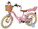 Volare Blossom Children's Bicycle - Girls - 16 pouces - Pink - Deux freins à main