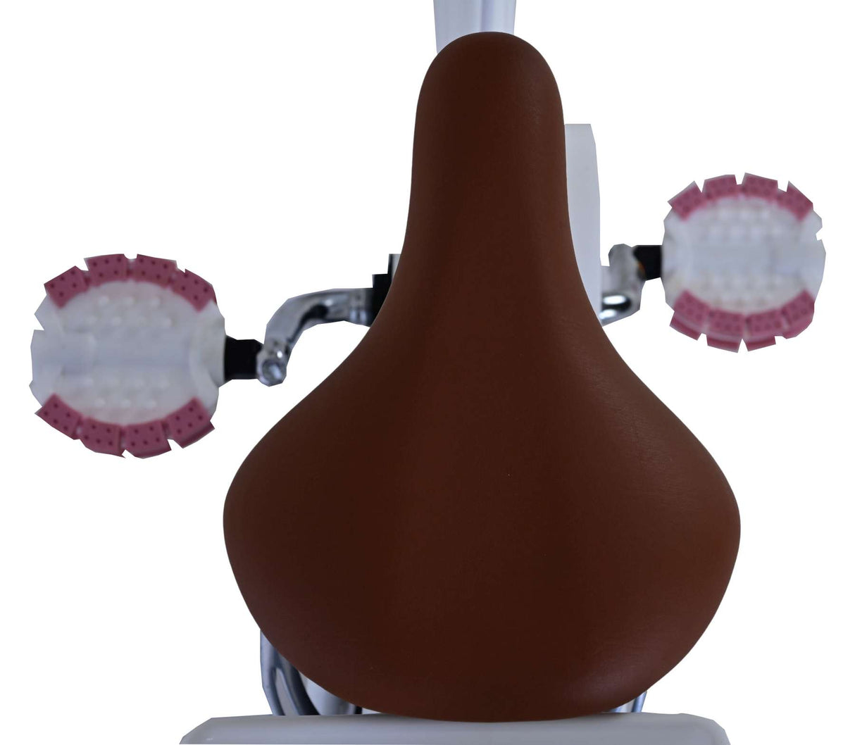 Volare Blossom Kinderfahrrad – Mädchen – 16 Zoll – weiß – zwei Handbremsen