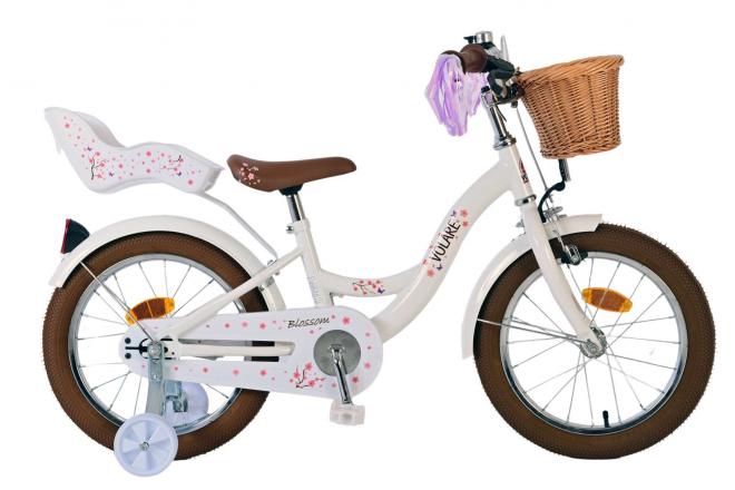 BICYCLE BAMBINI BLOSSOM VOLARE - RAGAZZE - 16 pollici - BIANCO