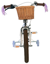 Volare Blossom Bicycle para niños - Niñas - 16 pulgadas - Blanco