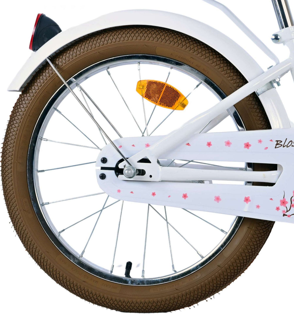Volare Blossom Children's Bike Girls 18 Zoll Weiß