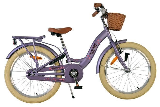 Volare Blossom Kinderfahrrad - Mädchen - 20 Zoll - Lila