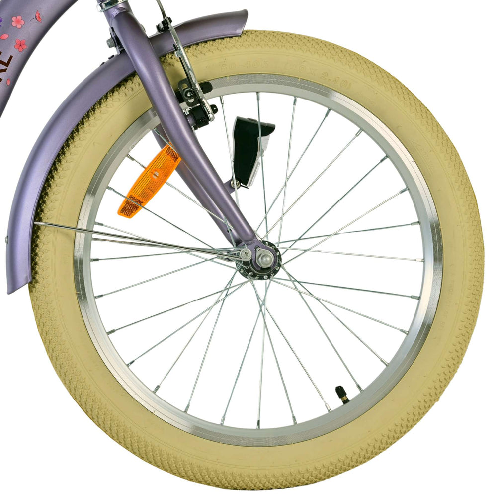 Volare Blossom Kinderfahrrad - Mädchen - 20 Zoll - Lila