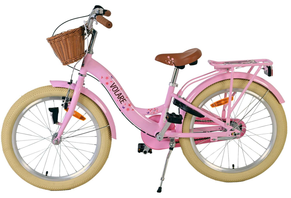 Volare Blossom Kinderfahrrad – Mädchen – 20 Zoll – Pink – Nexus 3 Gänge