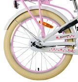Volare Blossom Kinderfahrrad – Mädchen – 20 Zoll – Weiß – Nexus 3 Gänge