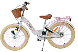 Volare Blossom Kinderfahrrad – Mädchen – 20 Zoll – Weiß – Nexus 3 Gänge