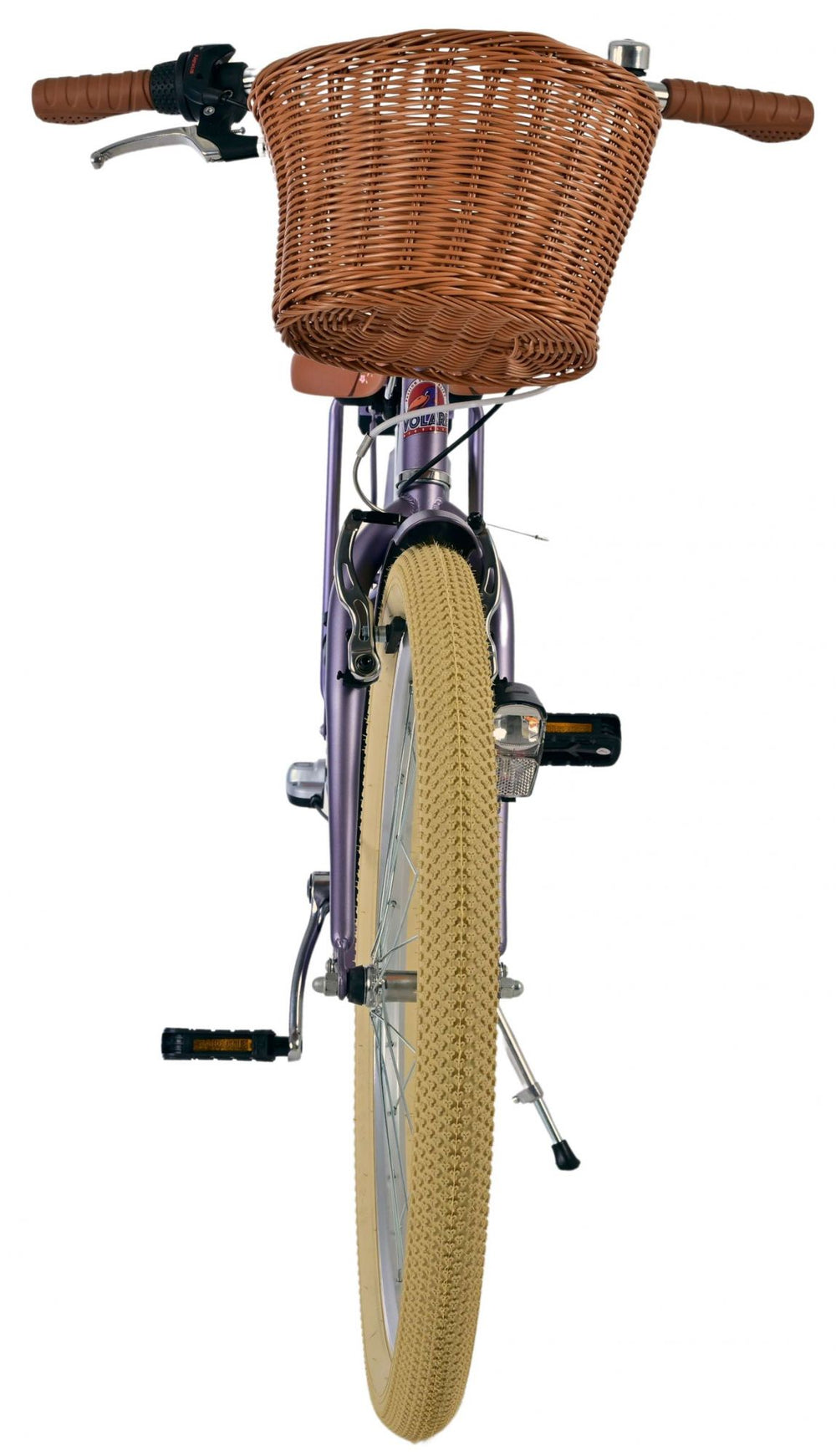 Volare Blossom Kinderfahrrad – Mädchen – 24 Zoll – Lila – 3 Gänge