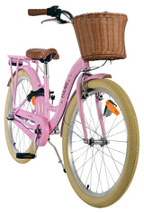 Volare Blossom Kinderfahrrad – Mädchen – 24 Zoll – Pink – 3 Gänge