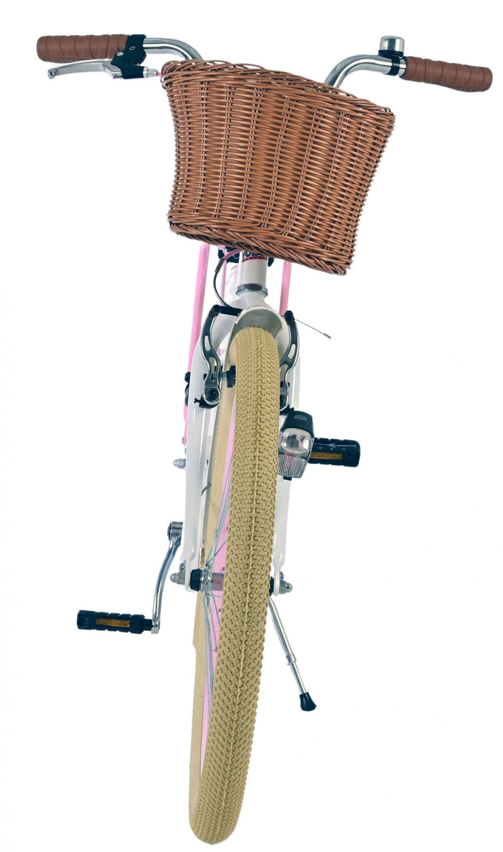 Volare Blossom Kinderfahrrad - Mädchen - 24 Zoll - Weiß