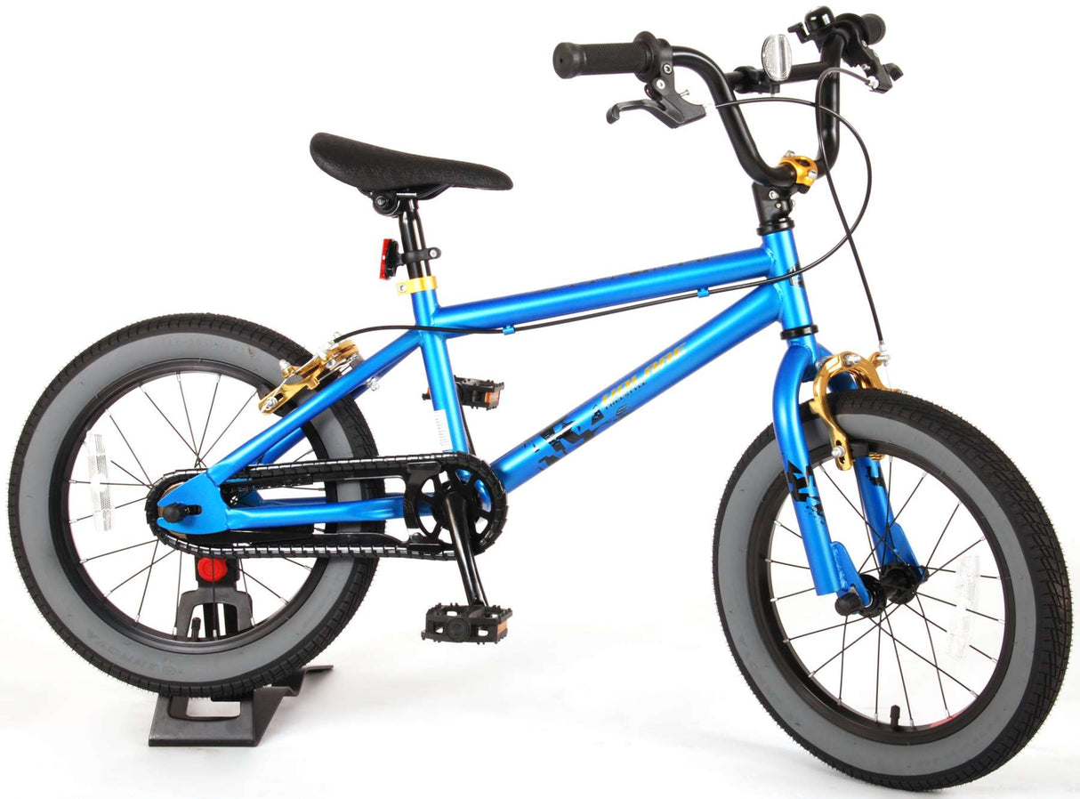 Volare Cool Rider Children's Bike Boys 16 Zoll blau zwei Handbremsen 95% versammelten sich